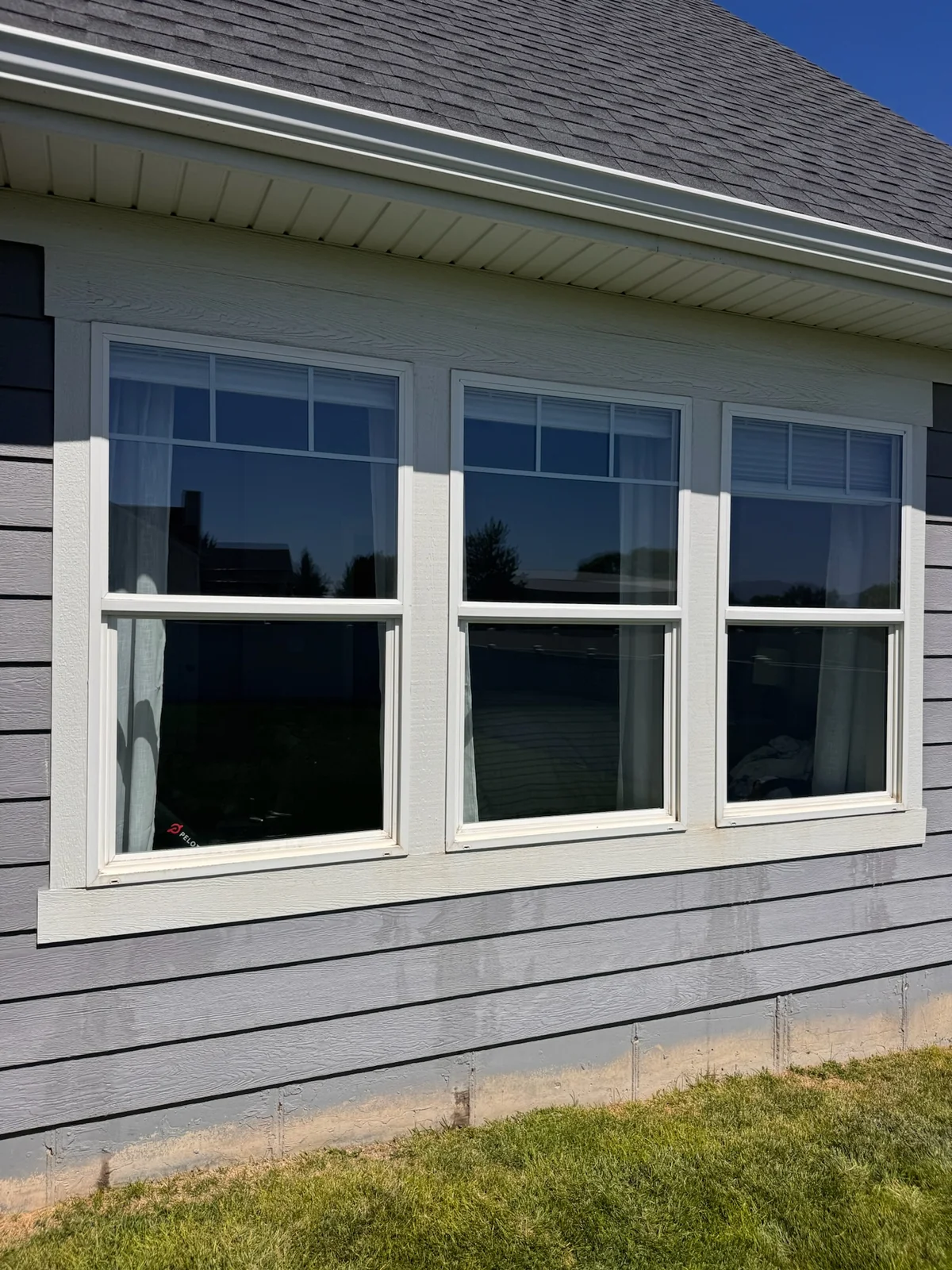 Finished residential windows